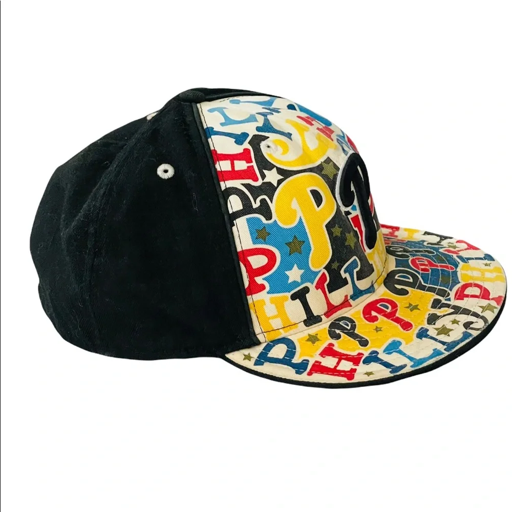 RARE!!! NEW ERA Philadelphia Phillies MLB Hat Wool Size 8 - Picture 3 of 7